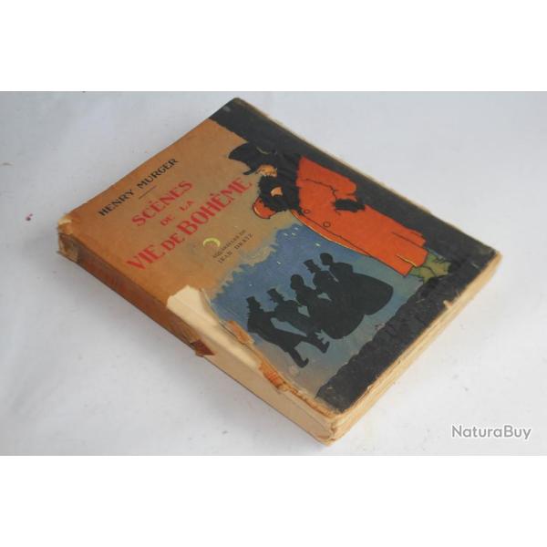 Livre Sc�nes de la vie de boh�me Henry Murger Aquarelles Jean Dratz