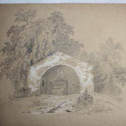 Dessin original François DIDAY ou Alexandre CALAME