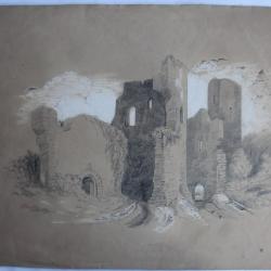 Dessin original François DIDAY ou Alexandre CALAME