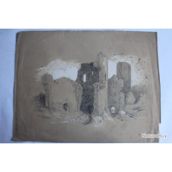Dessin original Fran�ois DIDAY ou Alexandre CALAME
