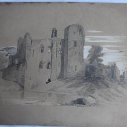 Dessin original François DIDAY ou Alexandre CALAME