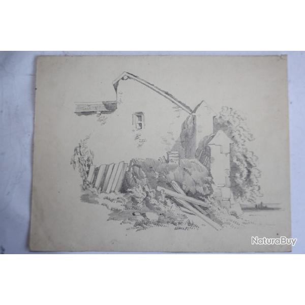Dessin original Fran�ois DIDAY ou Alexandre CALAME