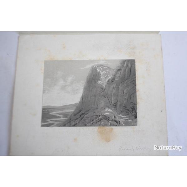Dessin original DIDAY ou CALAME Pas de l'�chelle Haute-Savoie