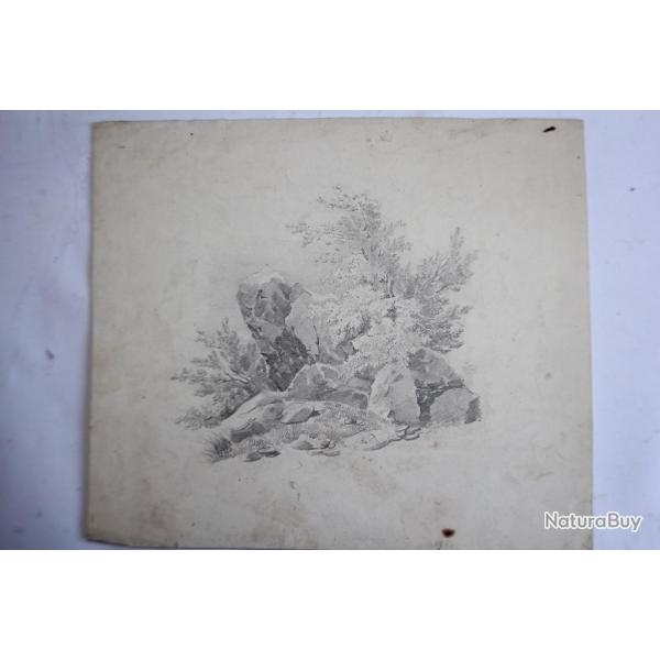 Dessin original Fran�ois DIDAY ou Alexandre CALAME