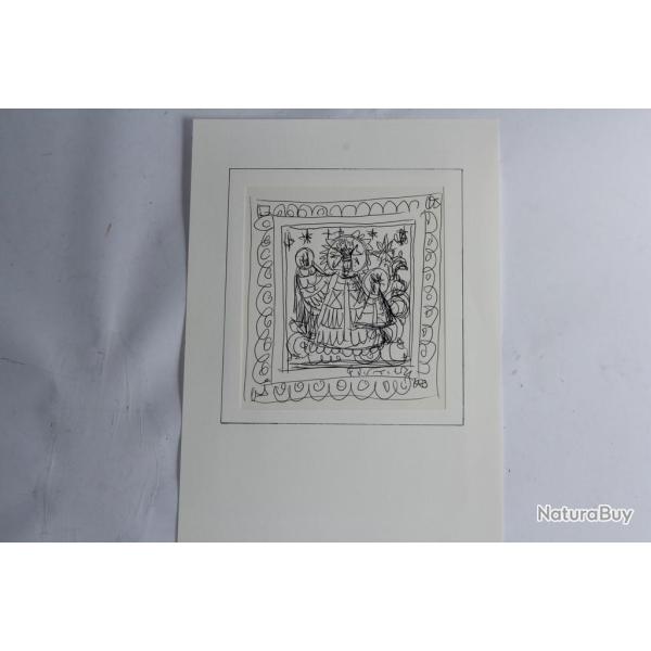 Dessin original Georges FUSTIER