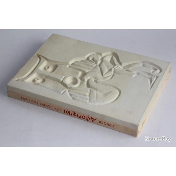 Livre Hansj�rg Gisiger Aphorismes R�flexions sur l'art 1976