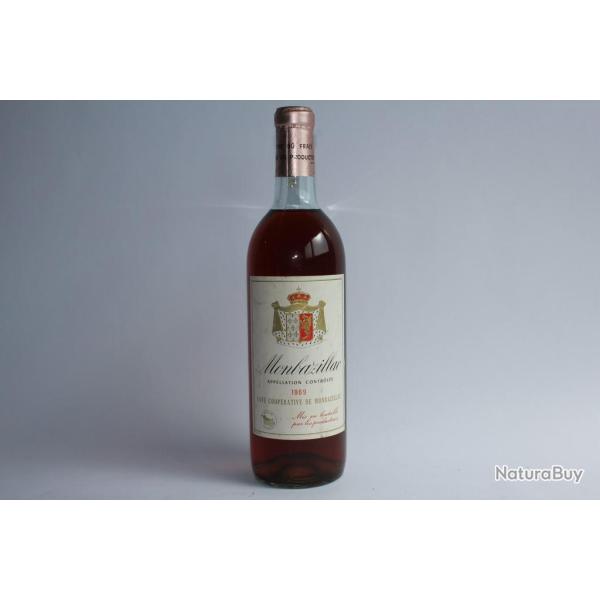 Vin liquoreux Monbazillac Cave coop�rative de Monbazillac 1969