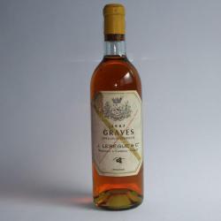 Vin blanc Graves J. Lebègue & Cie 1967