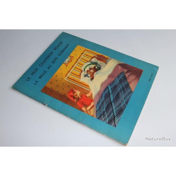 Livre illustr� Le petit chaperon rouge La belle au bois dormant M. Leone