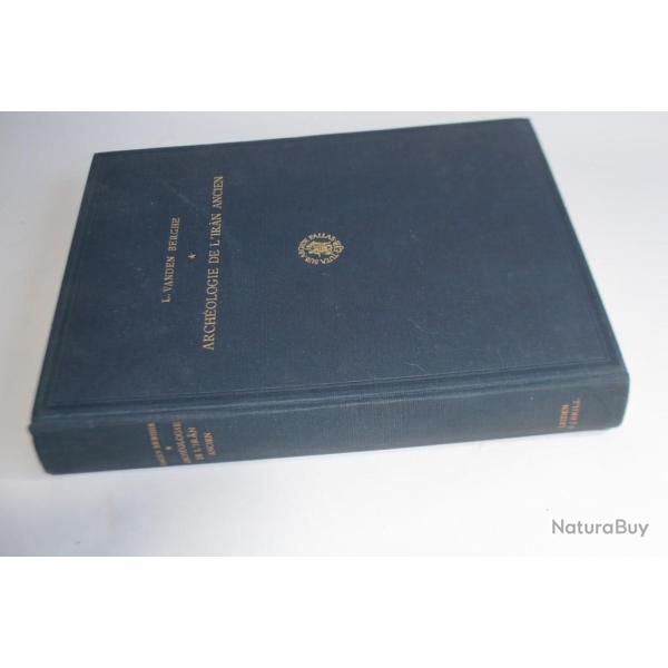 Livre Archologie de l'Iran ancien Vanden Berghe 1959