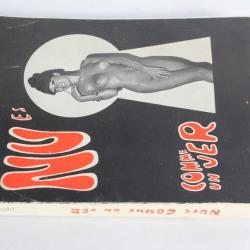 Livre Nu(es) comme un ver... Lucien Rimels 1968