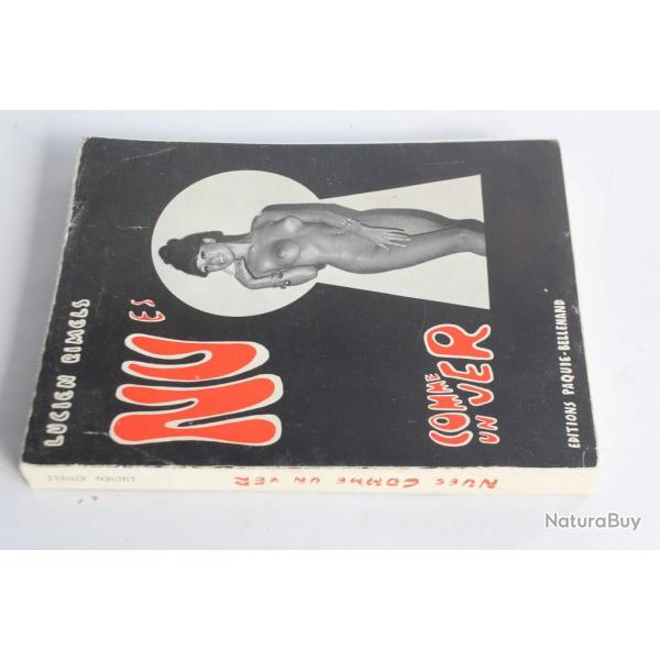Livre Nu(es) comme un ver... Lucien Rimels 1968
