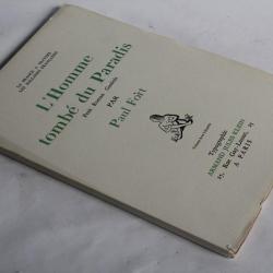 Livre signé Paul FORT L'homme tombé du Paradis