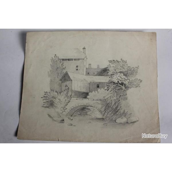 Fran�ois DIDAY Dessin original Suisse