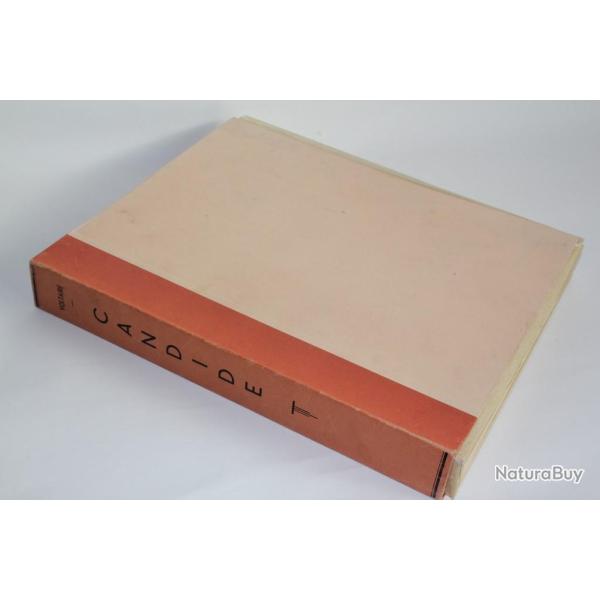 Livre Candide Voltaire illustrations Roger Mauge 1945