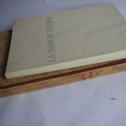 Livre La Maison Tellier Guy de Maupassant Lithos Berthommé St André 1946