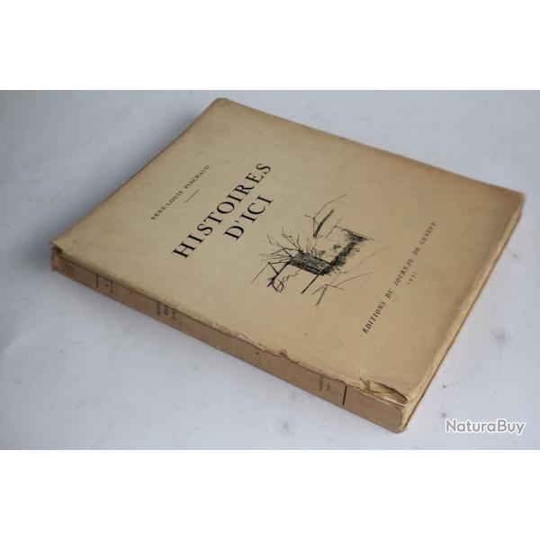 Livre Histoires d'ici Ren-Louis Piachaud 1937