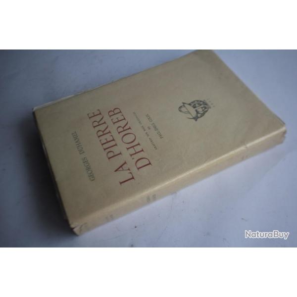 Livre La Pierre d'Horeb Georges Duhamel Paul-mile Colin xylogravure