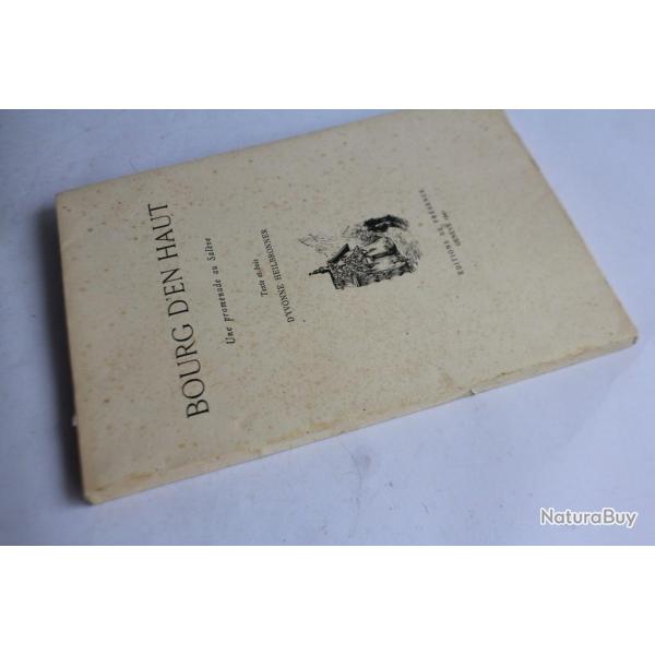 Livre Bourg d'en haut sign Yvonne Heilbronner bois grav Salve 1941