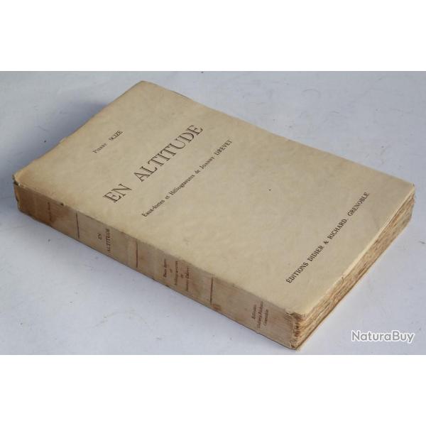 Livre En Altitude Pierre Scize Eaux-fortes Joanny Drevet 1930