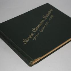 Livre Banque Commerce Industrie Oscar LAZAR Genève 1931 Suisse