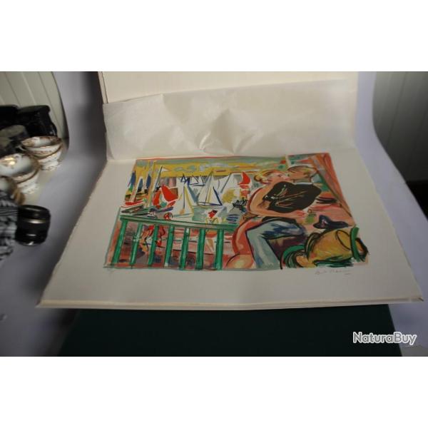 ANDR� PLANSON Lithographies originales 75 ex.