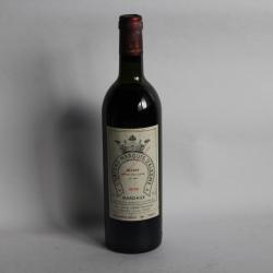 Bouteille de vin Château Marquis d'Alesme Becker 1979 Margaux
