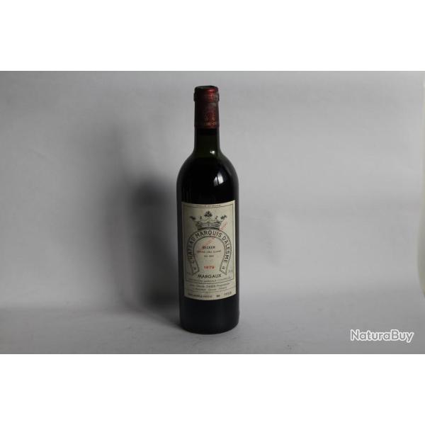 Bouteille de vin Ch�teau Marquis d'Alesme Becker 1979 Margaux