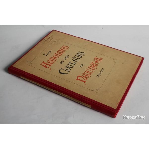 Livre Les armoiries et couleurs de Neuchtel 1034-1891 Suisse hraldique