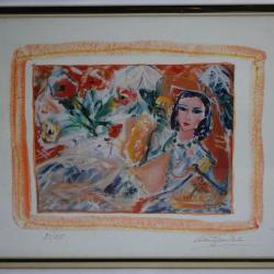 Lithographie originale Alberto SANVITALE