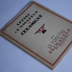 PRIMAVERA Livre Lettre à l'amateur de Céramique Printemps Paris