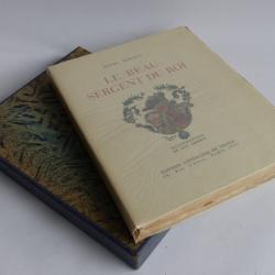 Livre Le Beau sergent du roi Henri Béraud Guy Arnoux