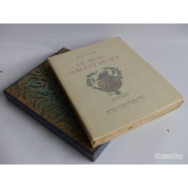 Livre Le Beau sergent du roi Henri Braud Guy Arnoux