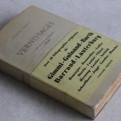 Livre Vernissages Eugène Martin 18 Lithographies originales 1946