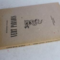 Livre Vert Paradis Alexandre Voisard 1955