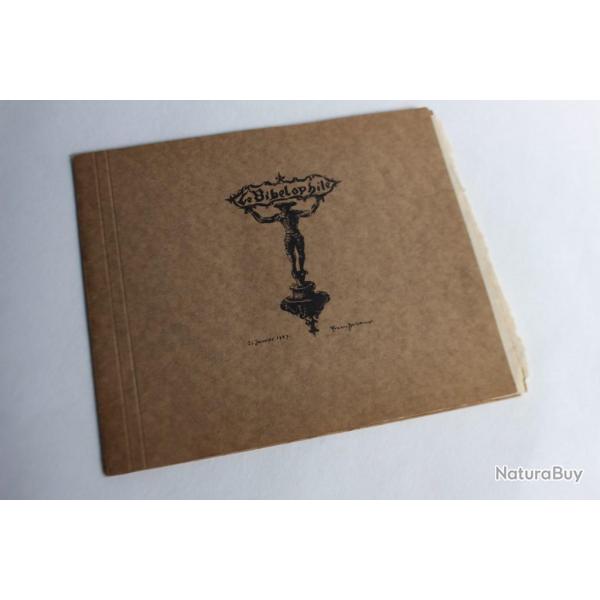 HEILBRONNER Yvonne Portfolio  Le Bibelophile  lithographies 1929