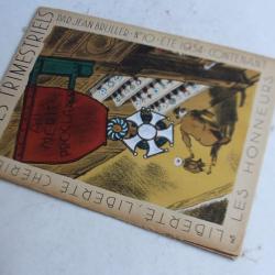 Relevés trimestriels n°10 Jean BRULLER Été 1934 + dessin original