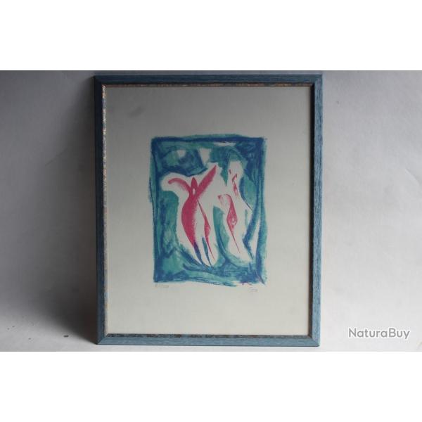 Lithographie originale G. TROLL 197/200