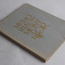 Livre Mémorial du Mont d'or W. E. Kaessner 1947