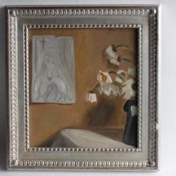 Tableau peinture Les marguerite fanées Jean VERDIER