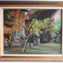 Tableau peinture I. Wyss Villard