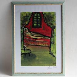 Lithographie originale Léonard VALETTE n°126/200