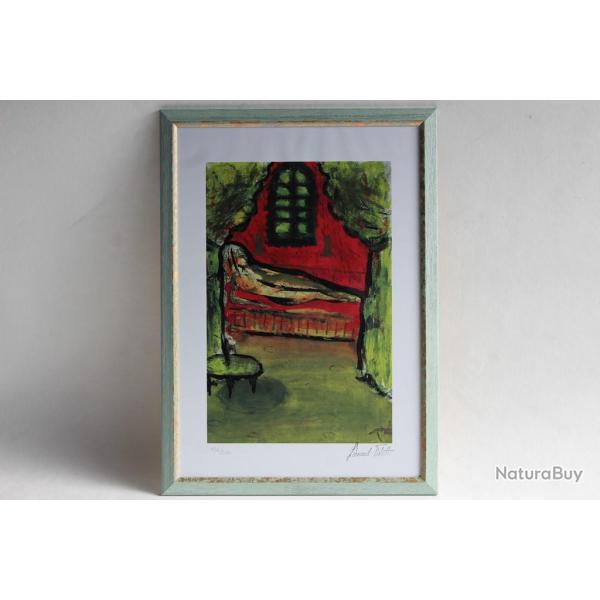 Lithographie originale L�onard VALETTE n�126/200