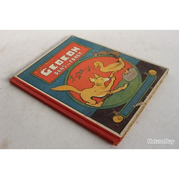 Livre illustr Benjamin RABIER Gdon dans la Fort 1930