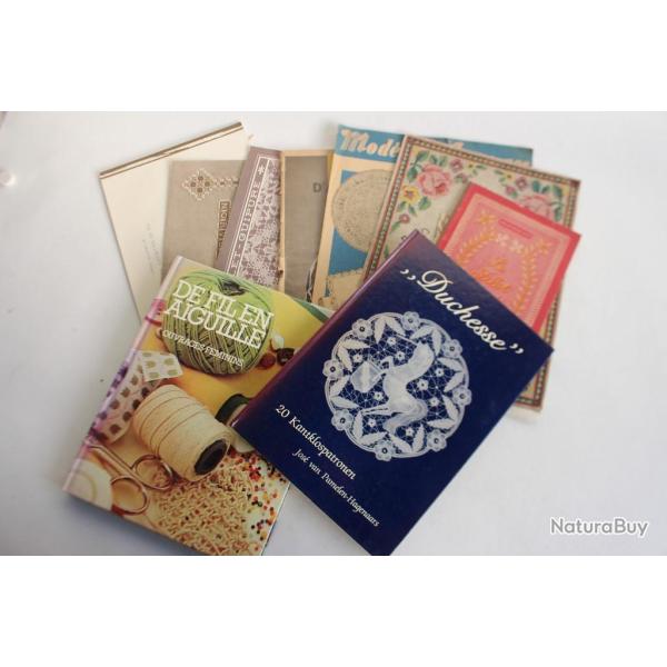 Livres + Revues dentelle broderie couture