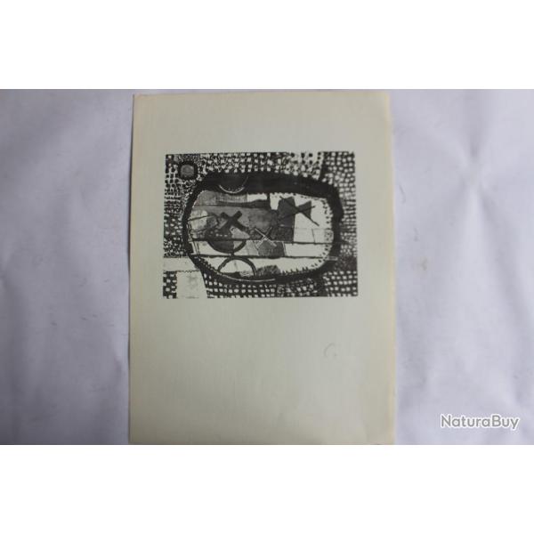 Lithographie Corn�lia FORSTER Tapisserie Suisse