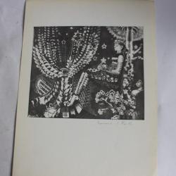 Lithographie Cornélia FORSTER Tapisserie Suisse