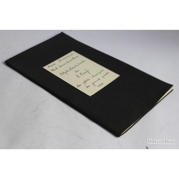 Livre Alphabatitude de l'Oeuf Ren Barraud Paul-Henri Barillier 1980