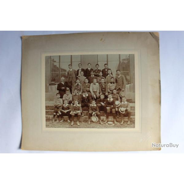 Photo de classe H. Vernaz Gen�ve Suisse 1909