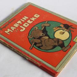 Livre illustré Benjamin RABIER Martin et Jocko 1912